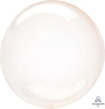 Bubble Crystal Clearz Orange 18" - (Single Pack). 8285011 - Lift balloons 