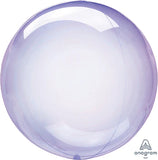 Bubble Crystal Clearz Purple 18" - (Single Pack). 8285111 - Lift balloons 
