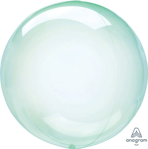 Bubble Crystal Clearz Petite Green 10" - (Single Pack). 82991