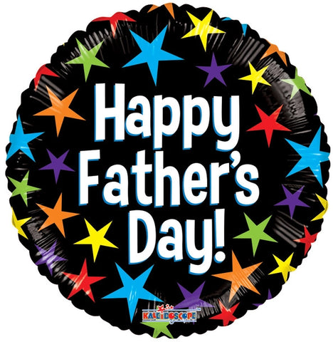 18" Father's Day Stars - Lift balloons 