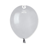 Solid Balloon Grey A50-070    5 inch - Lift balloons 