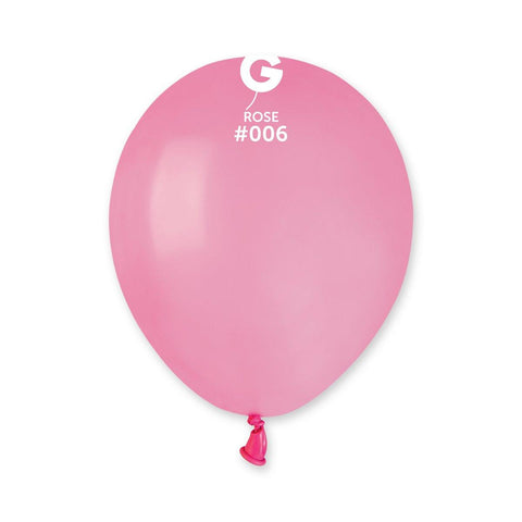 Solid Balloon Rose A50- 006 5 inch - Lift balloons 