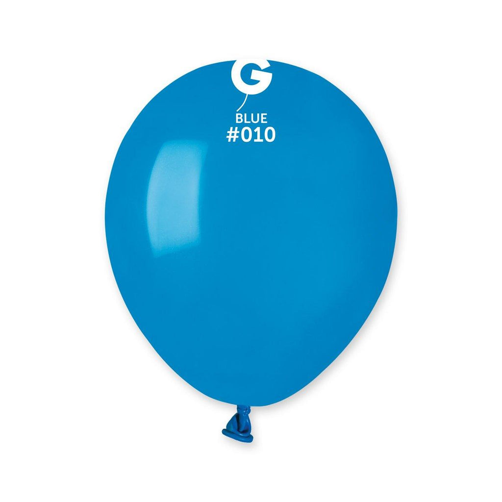 Solid Balloon Blue 050- 010 5 inch - Lift balloons 