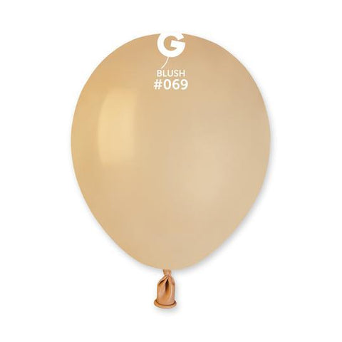 Solid Balloon Blush #069 - 5 inch - Lift balloons 