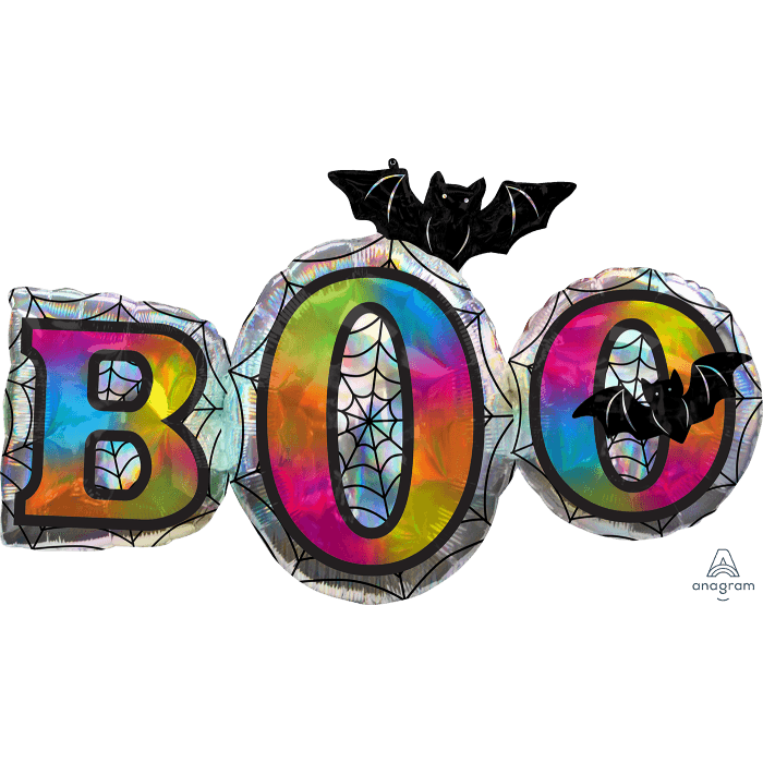 Boo Banner Halloween 35 inch - Lift balloons 