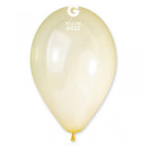 Crystal Balloon Yellow G120-015    13 inch - Lift balloons 