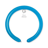 Solid Balloon Blue D4(260)-010    2 inch - Lift balloons 