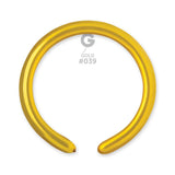 Metallic Balloon Gold D4M(260)-039   2 inch - Lift balloons 