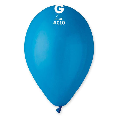 Solid Balloon Blue G110-010. 12 inch - Lift balloons 