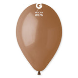 Solid Balloon Mocha G110-076     12 inch - Lift balloons 