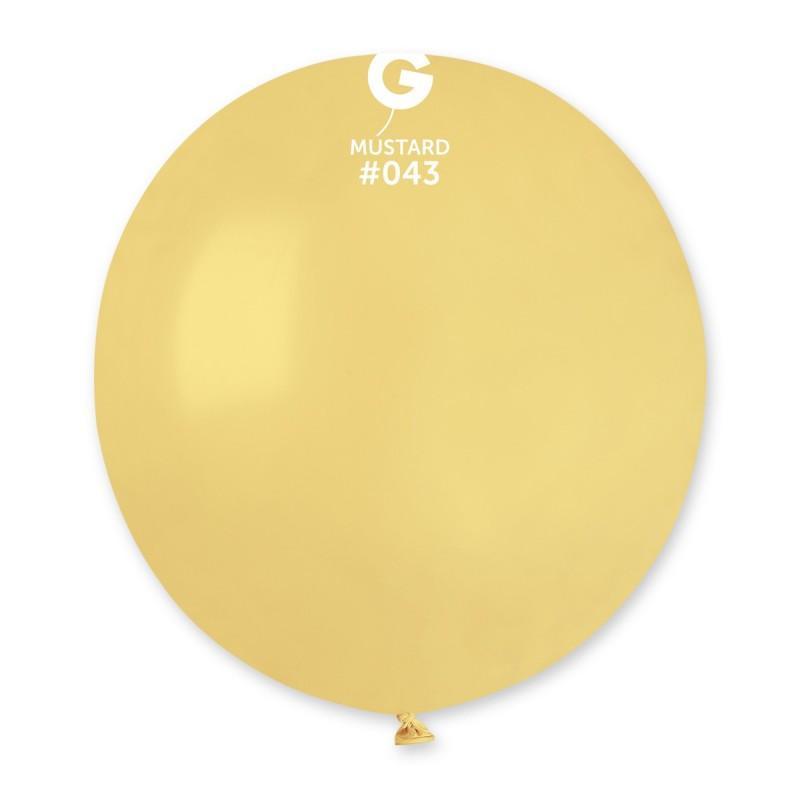 Solid Balloon Baby Yellow G150-043.  19 inch - Lift balloons 