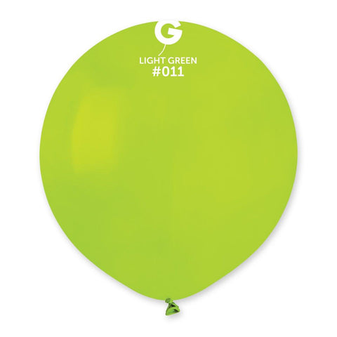 Solid Balloon Light Green G150-011   19 inch - Lift balloons 