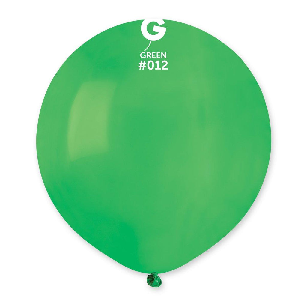 Solid Balloon Green G30-012   31 Inch - Lift balloons 