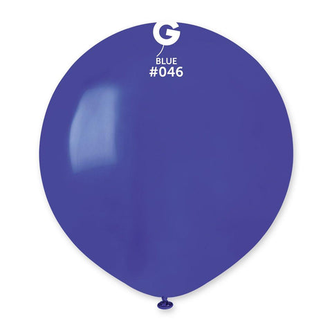Solid Balloon Blue #046 19 inch - Lift balloons 