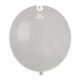 Solid Balloon Grey G30-070.  31 inch - Lift balloons 