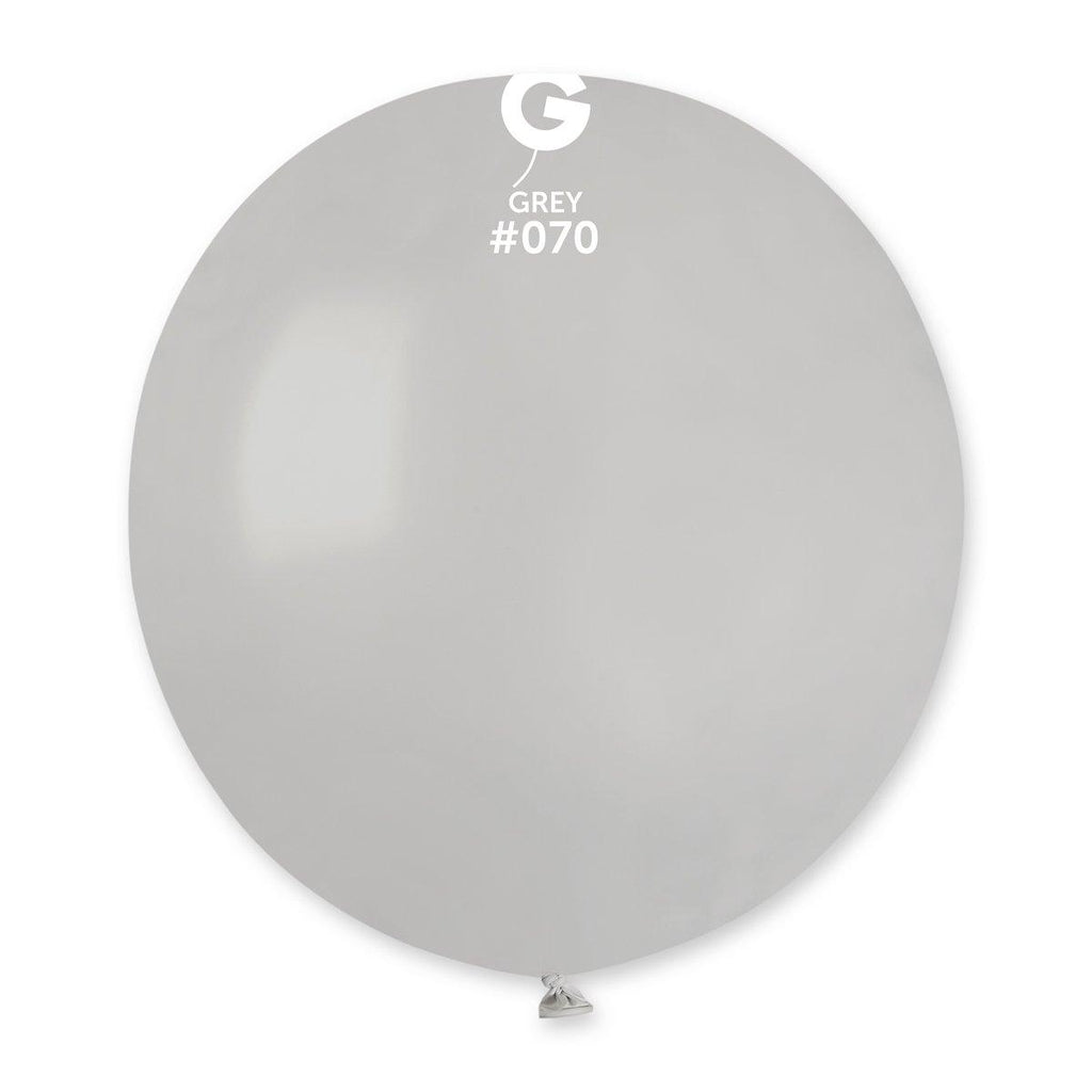 Solid Balloon Grey G150-070  19 inch - Lift balloons 