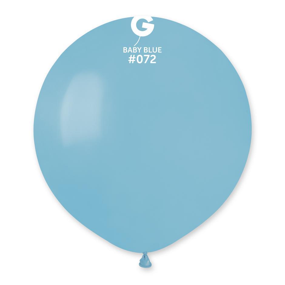 Solid Balloon Baby Blue G150-072   19 Inch - Lift balloons 