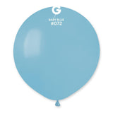 Solid Balloon Baby Blue G150-072   19 Inch - Lift balloons 