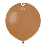 Solid Balloon Mocha G150-076   19 inch - Lift balloons 
