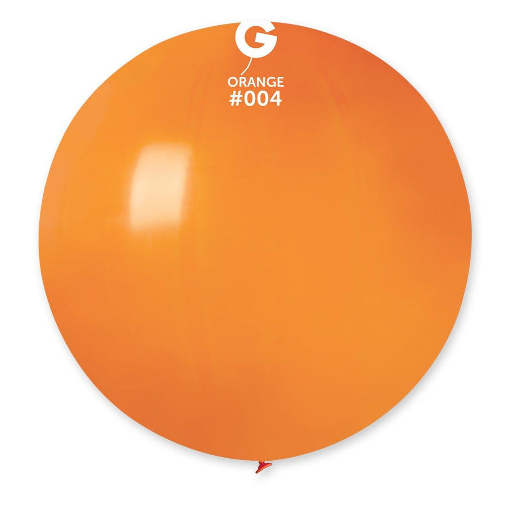 Solid Balloon Orange G30-004   31 inch - Lift balloons 