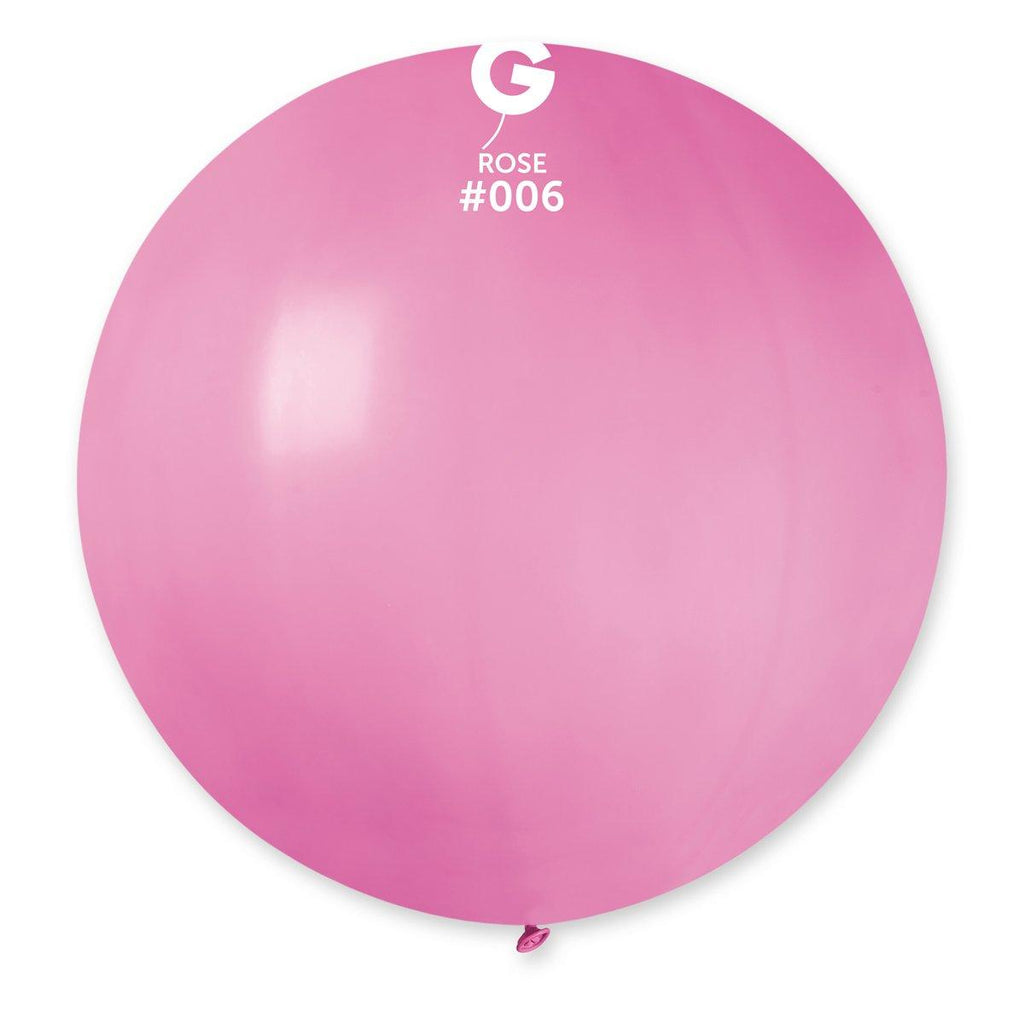 Solid Balloon Rose G30-006   31 inch - Lift balloons 