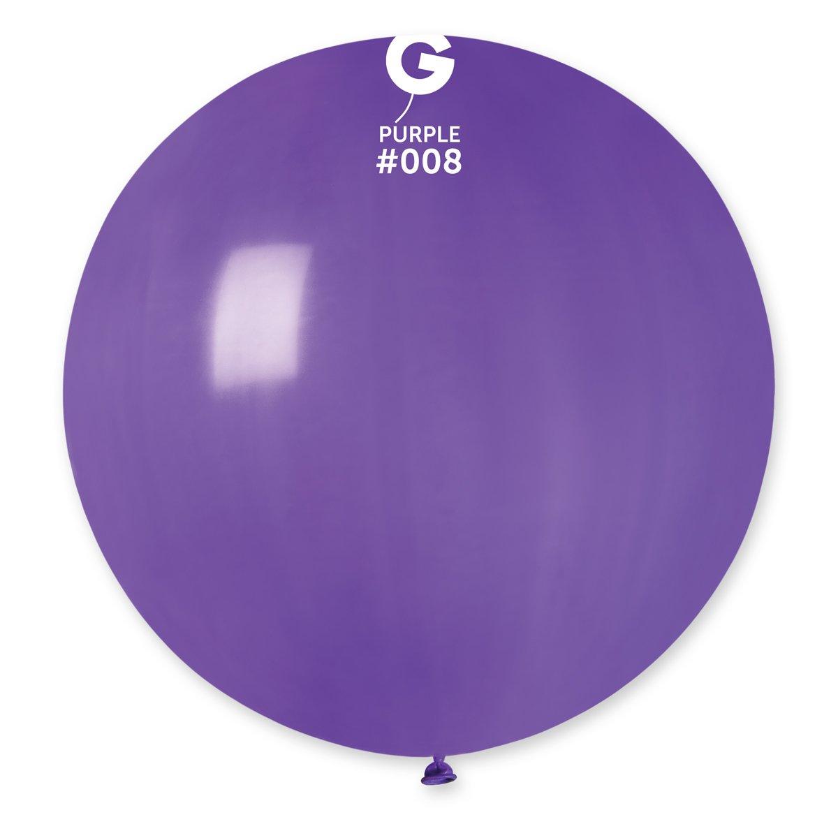 Solid Balloon Purple #008 - 31 inch - Lift balloons 