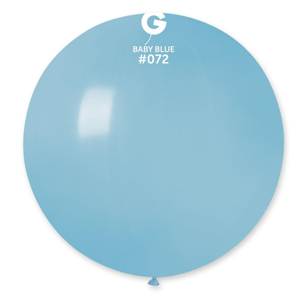 Solid Balloon Baby Blue G30-072    31 inch - Lift balloons 