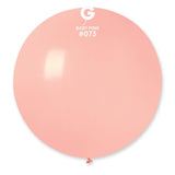 Solid Balloon Baby Pink G30-073. 31 inch - Lift balloons 