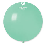 Solid Balloon Mint Green G30-077   31 inch - Lift balloons 