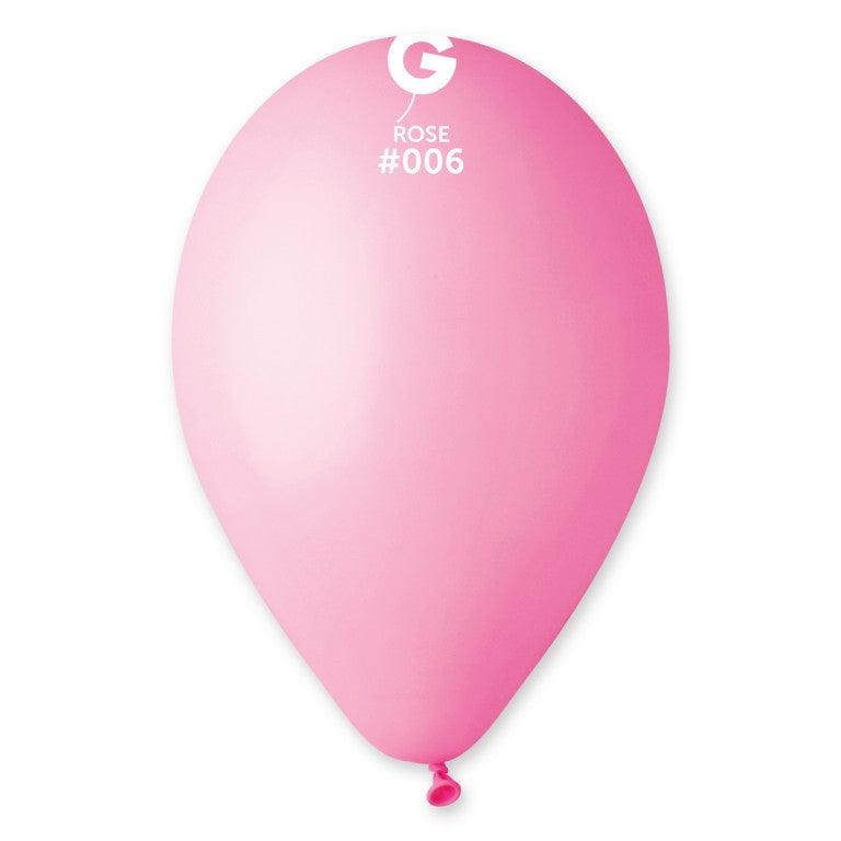 Solid Balloon Rose G110-006   12 inch - Lift balloons 