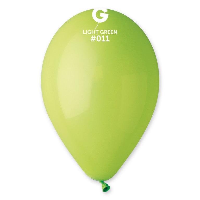 Solid Balloon Light Green G110-011   12 inch - Lift balloons 