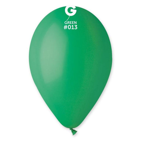 Solid Balloon Green 050- 013.  5 inch - Lift balloons 