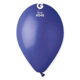 Solid Balloon Blue (Navy) G110-046   12 inch - Lift balloons 