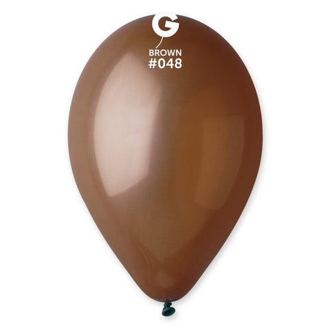 Solid Balloon Brown A50 -048  5 inch - Lift balloons 
