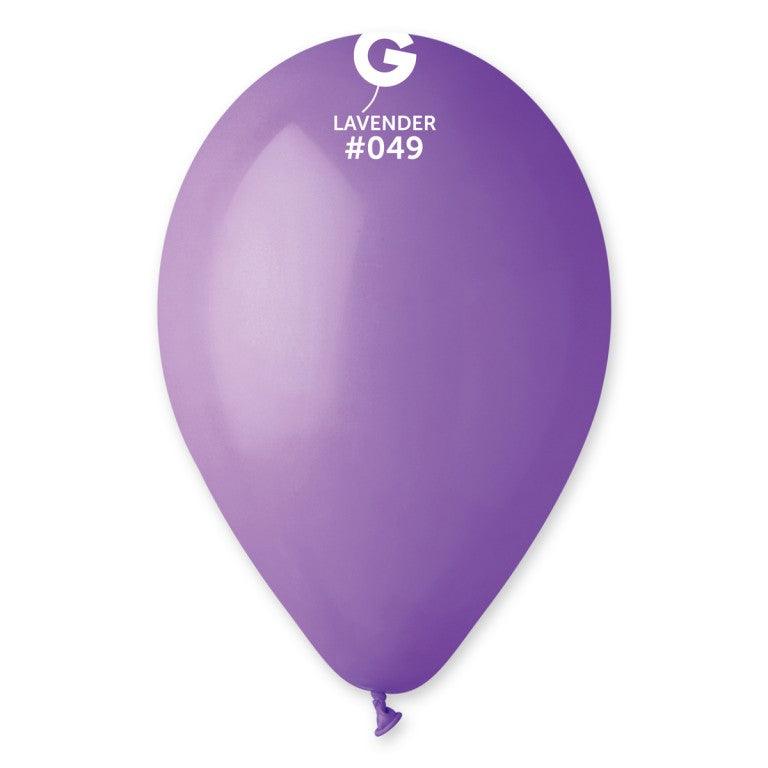 Solid Balloon Lavender G110-049   12 inch - Lift balloons 