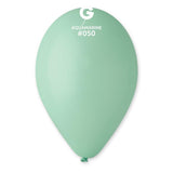 Solid Balloon Aquamarine G110-050   12 inch - Lift balloons 