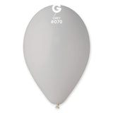 Solid Balloon Grey G110-070   12 inch - Lift balloons 