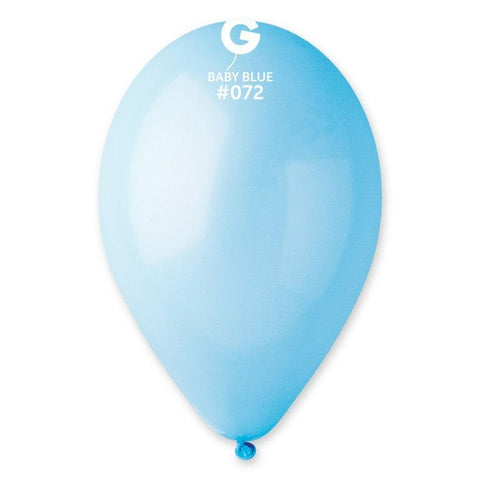 Solid Balloon Baby Blue G110-072   12 Inch - Lift balloons 