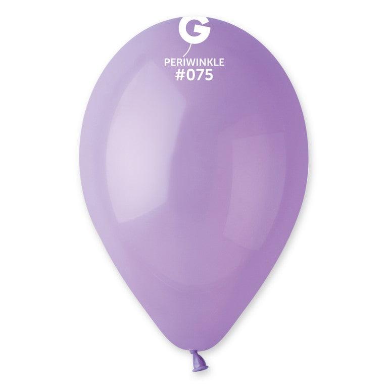 Solid Balloon Periwinkle A50-075  5 Inch - Lift balloons 
