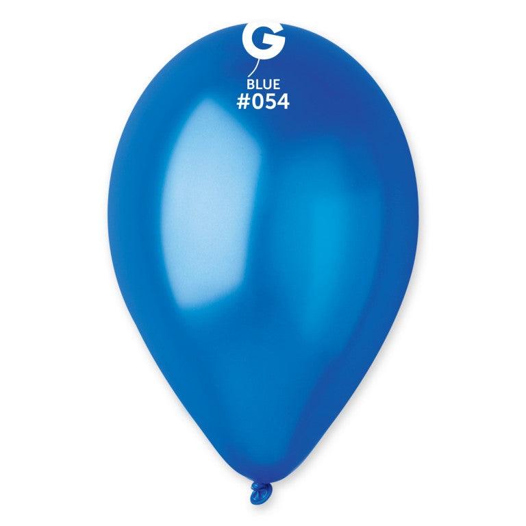 Metallic Balloon Blue AM50-054.   5 Inch - Lift balloons 