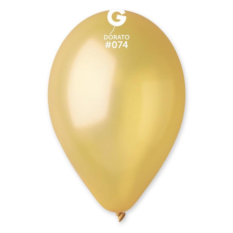 Metallic Balloon Dorato AM50-074   5 inch - Lift balloons 