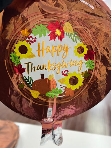 Happy Thanksgiving 18 inch - Lift balloons 