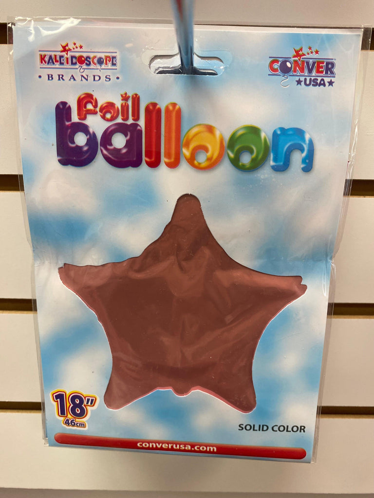 Solid Star Single Pack Baby Pink 18 inch - Lift balloons 