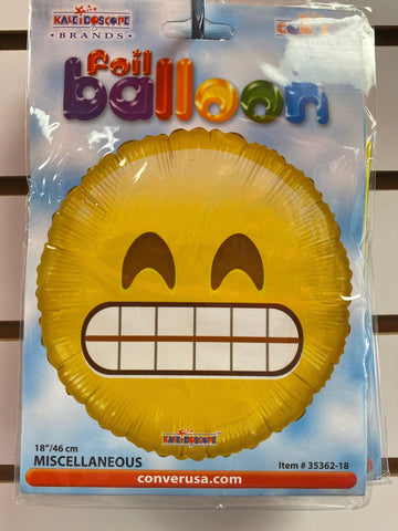 Emoji Balloon Happy Face. 18 inch - Lift balloons 