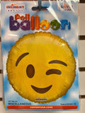 Emoji Balloon 18 inch Smiley Wink - Lift balloons 
