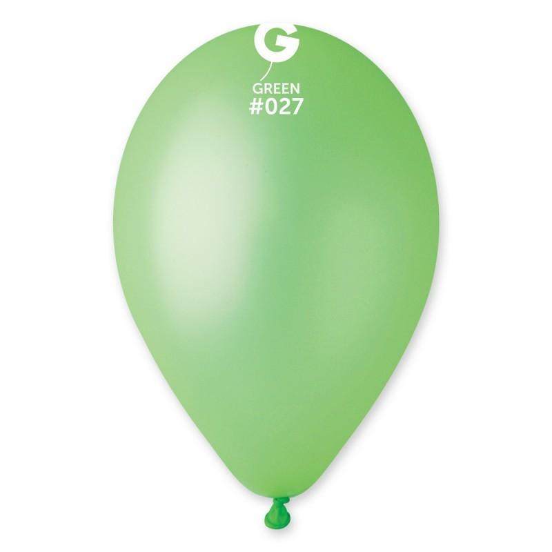 Neon Balloon Green GF110-027.    12 inch - Lift balloons 