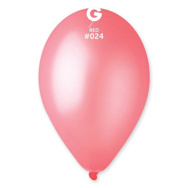 Neon Balloon Red GF110-024.  12 inch - Lift balloons 