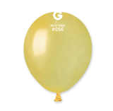 Metallic Balloon Baby Yellow AM50-056  5 Inch - Lift balloons 