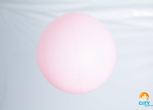 Orb Foil Balloon Spheres 15 inch  Baby Pink - Lift balloons 