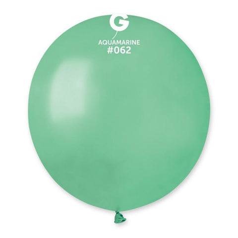 Metallic Balloon Aquamarine GM150-062   19 inch - Lift balloons 